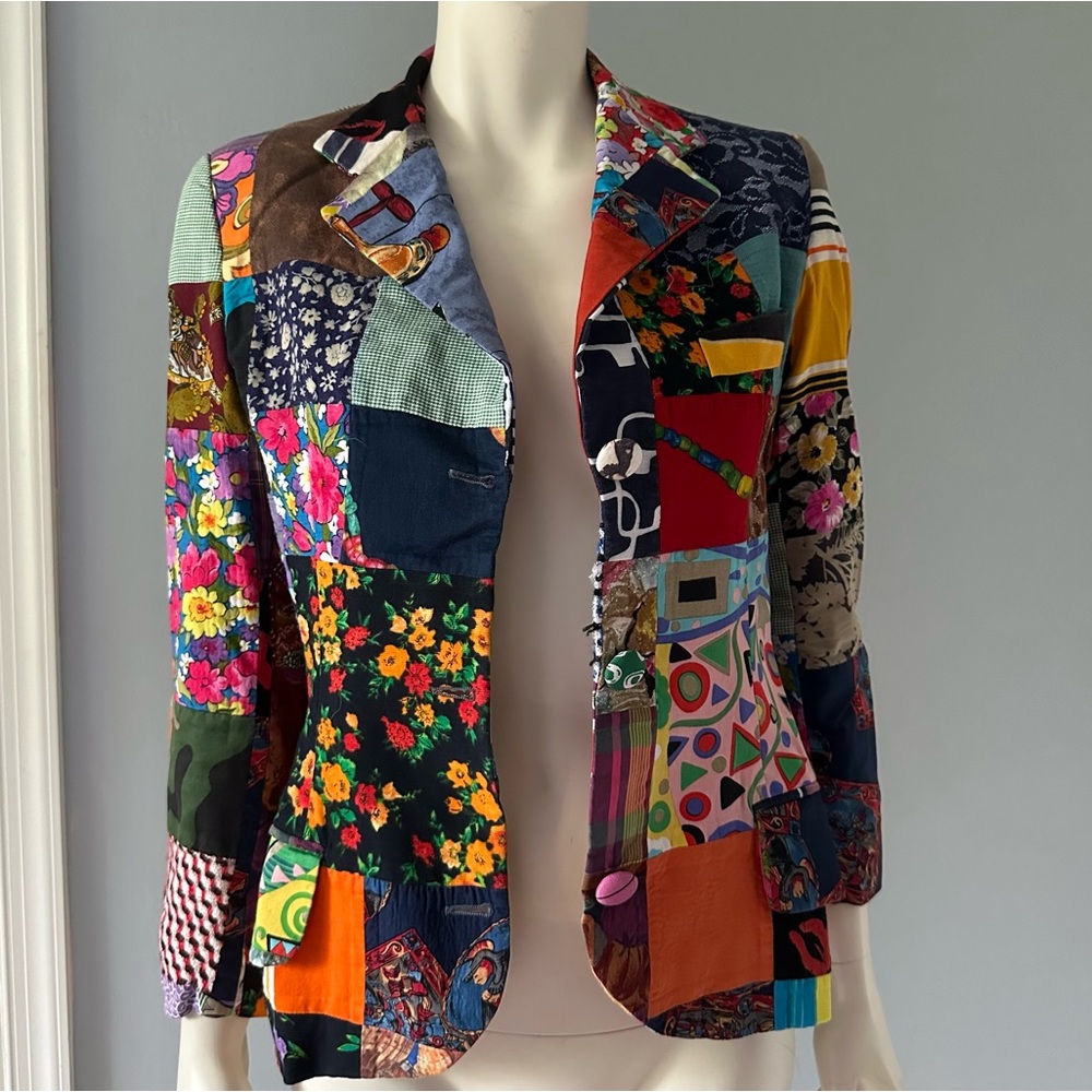 Dolce & Gabbana S/S 1993 Patchwork Blazer